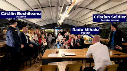Întrunire de lux la USR, pe un vas-restaurant privat, pe Sena, în Paris. Costul de închiriere a unei astfel de ambarcațiuni sare de 6.000 de euro pe seară. Cine a participat