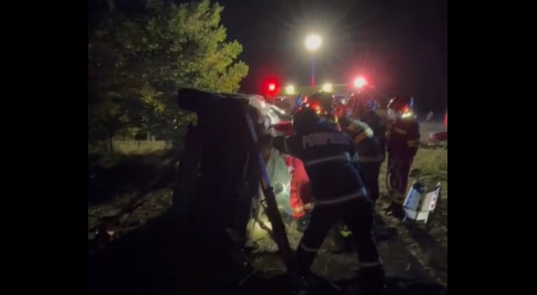 Accident grav la Inotești! O femeie, în stare de inconștiență