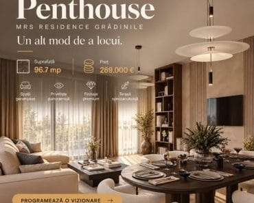 Locuință cu priveliște panoramică: cât costă un penthouse la MRS Grădinile Locuință cu priveliște panoramică: cât costă un penthouse la MRS Grădinile