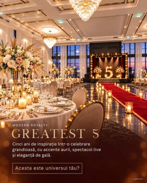 Revelion cu aer de spectacol la Ramatuelle: „Greatest 5”, ofertă Early Bird de 710 lei Revelion cu aer de spectacol la Ramatuelle: „Greatest 5”, ofertă Early Bird de 710 lei