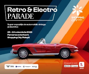 Shopping City Ploiești aduce o nouă ediție Retro & Electro Parade, unde automobilele istorice întâlnesc modele electrice și hibride Shopping City Ploiești aduce o nouă ediție Retro & Electro Parade, unde automobilele istorice întâlnesc modele electrice și hibride