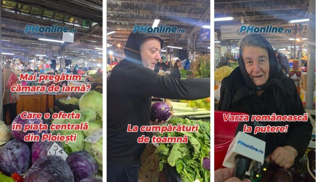 VIDEO: Mai pregătim cămara de iarnă? Oferta din Piața Centrală. Cum recunoaștem varza românească