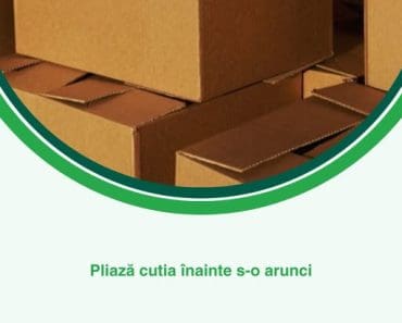 Vitalia Mediu: Ai primit un colet? Cutia are încă o viață în față