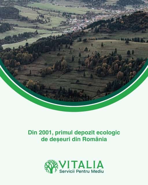 Vitalia Mediu: peste 250 000 de tone de deșeuri municipale tratate anual și peste 140 de angajați